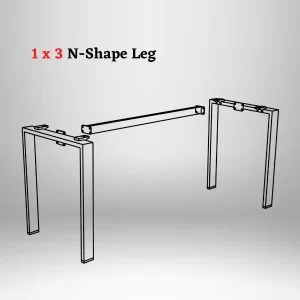 1x3 N Leg- 25*75